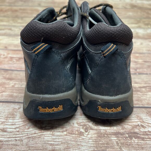 Timberland Mens Mt Maddsen Mid Waterproof Hiking Boots 7 40 Brown Leather A141B - Picture 5 of 14